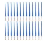 50 Pcs Acrylic Paint Brushes Set Pointed Round Flat Painting Art Supplies For Watercolor Gouache Acrylics Artist Round Flat Acrylic Watercolor