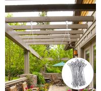 50 Pcs Appendini Per Vasi Da Fiori Gancio Uso Giardino Fiorità Cestini Sospesi