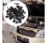 50 Pcs Automotive Clip Car Body Push Pin Rivetti Plastica Paraurti