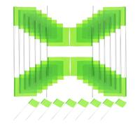 50 Pcs Bandiere Da Cantiere Segnalazione Prato Bandiera Del Terra