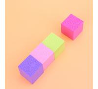 50 PCS Blocchi Polistirolo Cubi Da Costruzione Giocattolo Contare