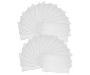 50 Pcs Buste Bianche Piccole Bustine Per Partecipazioni Matrimonio Cartoncino