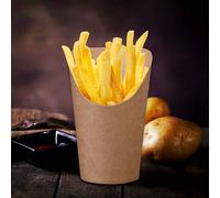 50 Pcs Buste Di Carta Per Alimenti Sacchetti Titolare Delle Patatine