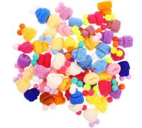 50 Pcs Cappellini Da Kitting Minuscoli Artigianali Mini Mestieri