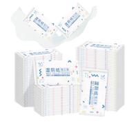 50 pcs Carta Igienica Umidificata,Salviette Umide,Contiene Vitamina E ed Estratto di Aloe Vera,Carta Igenica,Confezionato Singolarmente,Carta Igienica Biodegradabile