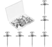 50 Pcs Chiodo A Doppia Testa Ganci Quadro Immagine Hardware Sospeso