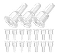 50 PCS Chiusure Trasparenti Per Orecchini Dorso Degli Trasparente