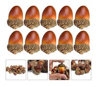 50 Pcs Christmas Display Acorn 50Pcs Autumn Ghiande Decorative Ghianda Simulata