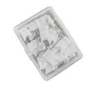 50 Pcs Colorati Message Board Tacks Push Pins Pollice Tacks Flag Pin Poster Pins Decorativi Pushpin per Foto Colorati Pushpins Poster Decorativi Pollice Push for Map