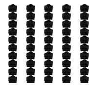 50 Pcs Computer Port Protector Network Chassis Tappo Antipolvere