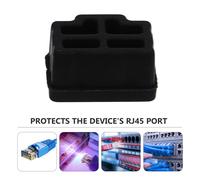 50 Pcs Computer Port Protector Network Chassis Tappo Antipolvere