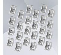 50 Pcs Connettore Del Profilo Di Estrusione in Alluminio Staffa Angolare