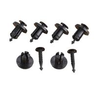 50 pcs da 8 mm fori per paraurti a vite del parafango rivetti rivestimento del pannello della porta di plastica Clip compatibile con vari modelli di auto tra cui simili a Clio Laguna