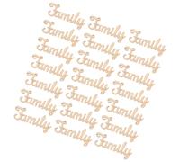 50 Pcs Decorazione Murale Lettere in Legno Grandi Piccole Ornamenti Con Parole