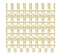 50 Pcs Fermaglio Per Catena Dell'orologio Chiusura Clip Metallici