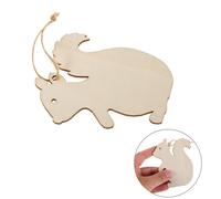 50 Pcs Forme Di Legno Per L'artigianato Ornamento Scoiattolo in Non Finito