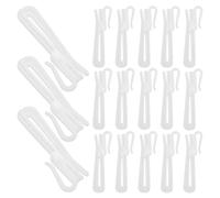 50 Pcs Gancio Per Tende Fermagli in Plastica Pizzicare Pieghettate