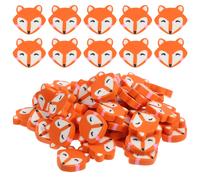 50 Pcs Gomma Da Cancellare Volpe Gommine Gomme Per Classe Berasai Divertenti