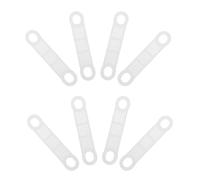 50 Pcs Grucce in Plastica Trasparente Strisce Di Presa Per Appendiabiti Nastro