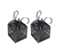 50 pcs Hollow Branch Candy Box Creative Halloween Candy Can Black Style 1