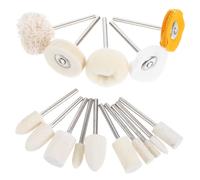 50 Pcs Lucidatrice Trapano Platorello Per Lucidare Lucidatura Ruota Abrasiva