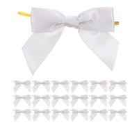 50 Pcs Mini Fiocchi Di Raso Decorativi Topper Torta Prua Archi Satinati