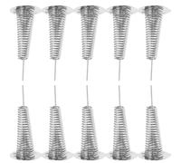 50 Pcs Molle Metalliche Base Molla in Metallo Ornamenti Primaverili