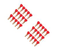 50 PCS Mollette Portafoto Morsetto Decorativo Per Graffette Decorative
