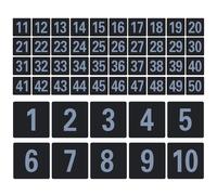 50 Pcs Numeri Per Tavoli Ristorante Carte Di Reception Nozze Numerate