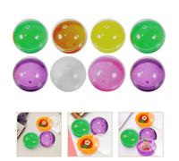 50 Pcs Palline Per Distributori Automatici Svuota Capsule Giocattolo Colorate