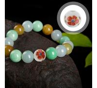 50 Pcs Perline Braccialetti Perle Decorative Distanziatrici Gioielli