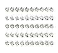 50 Pcs Perline Bracciali Braccialetti Perle Fatte Mano Distanziatrici Gioielli