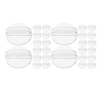 50 Pcs Porta Biglietti Da Visita Scrivania Carte Tavolo Trasparente Supporto