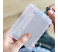 50 Pcs Porta Carte Gioco Bustine Protettive Trasparente Custodia Per Da