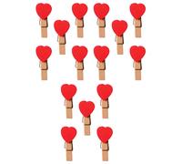50 PCS Porta Foto Clip Mollette Per Fotografiche Decorative Mini