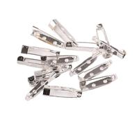 50 PCS Spilla di Ferro Base Posteriore Bar Badge Holder Blocco di Sicurezza Spilla Spilli Risultati dei Monili Fai da Te Accessori dei Monili 15X4X5Mm Dexterous And Professional