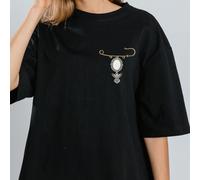 50 Pcs Spille Di Sicurezza in Bronzo Fissaggio Dei Vestiti Spilla Per Pin Lega