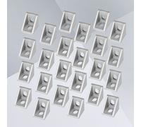 50 Pcs Staffa Angolare in Alluminio Connettore Del Profilo Di Estrusione
