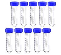 50 Pcs Tubo Centrifugo Inferiore Conico Provette Da Centrifuga Laboratorio