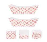 50 Pcs Vaschette Per Alimenti Comodo Vassoio Dessert Servire Il Cibo