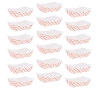 50 Pcs Vassoi Carta Per Alimenti Vaschette Vassoio Servire Il Cibo