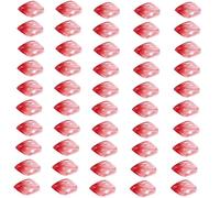 50 perline di vetro, 12 x 20 mm, gradiente, petali, accessori fai da te per forcine fatte a mano, decorazione e creazione di gioielli perline