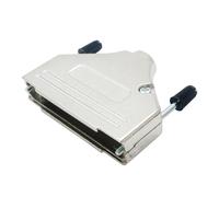 50 Perno ' D Sub 'Die Forma Metallo Cappuccio Acciaio, Nero Plastica Jackscrews