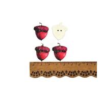 50 pezzi 1,3-3 cm Zucca/Tacchino/Acero/Mais Pigne Bottoni in legno misti per vestiti fatti a mano Scrapbooking Cucito Decorativo C4130-2-Vedi immagine