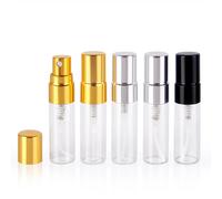 50 pezzi 100 pezzi 2 ml 3 ml 5 ml 10 ml campione bottiglia di profumo riutilizzabile vuota mini bottiglia spray bottiglie di profumo contenitore atomizzatore in vetro