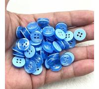 50 pezzi 11,5 mm Bottoni in resina a forma di occhio di gatto Pearllight Bottoni a quattro occhi Decorazione per matrimoni Accessori per cucire fatti a mano-12