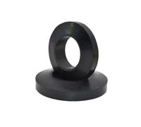 50 pezzi, 16mm di diametro interno, rondelle elastiche ammortizzatrici in gomma per accoppiamenti, 30mm di diametro esterno, 8mm di altezza, 16x30x8mm(50pcs)