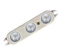 50 pezzi 2,5 W 3 LED modulo bianco freddo 237 lm 12 V DC SMD 2835 IP65 impermeabile 88 x 21 x 10 mm per illuminazione LED, fai da te, catena luminosa