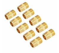 50 Pezzi, 2.5cm x Bsp Maschio Filettato BRASS Esagonale Nipplo/Raccordo Rapido