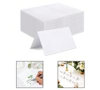 50 pezzi/20 pezzi/10 pezzi - Segnaposto personalizzabili per banchetti, cartellini per la decorazione dei tavoli, cartellini direzionali, targhette con i nomi, biglietti per matrimoni, adatti per matr